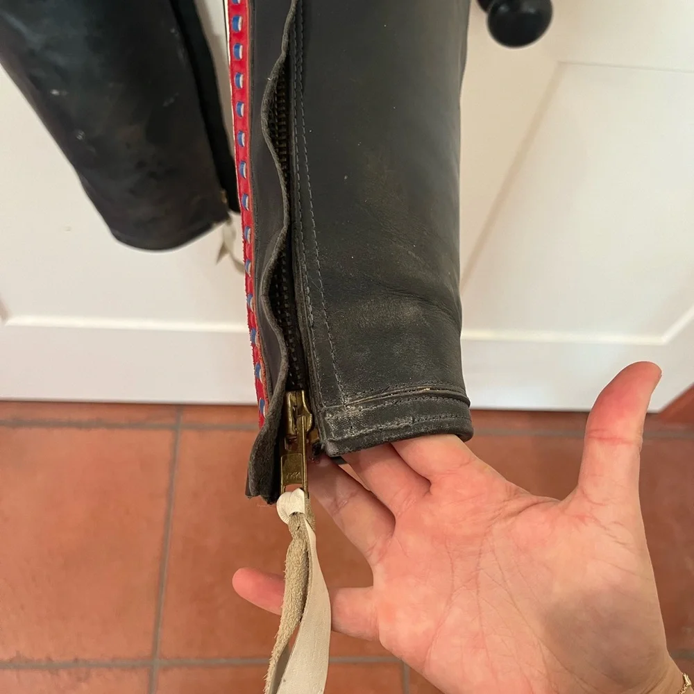 Custom Dave Thornbury Chaps, women’s riding, Geannie - Picture 10 of 13